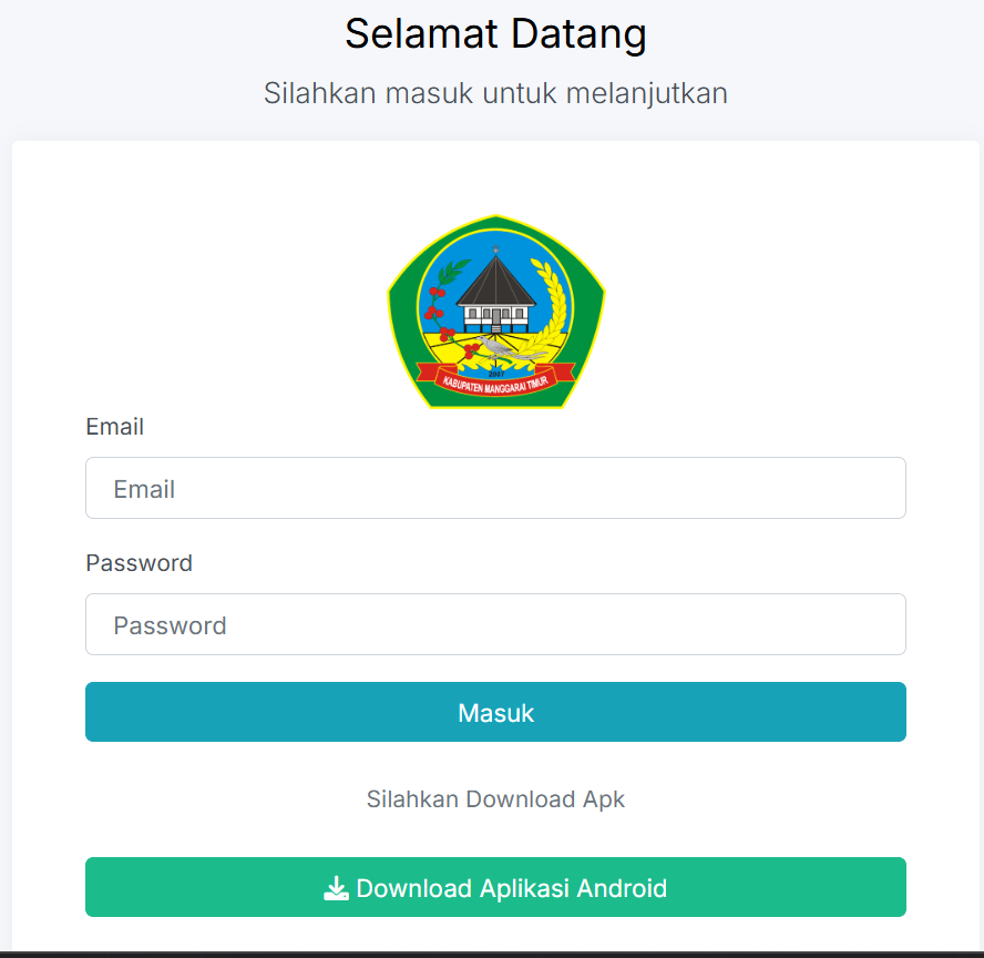 Website Absensi Online Kab. Manggarai Timur